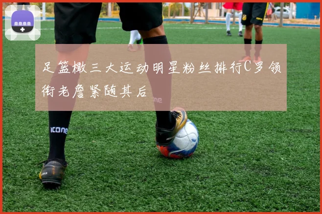 足篮橄三大运动明星粉丝排行C罗领衔老詹紧随其后